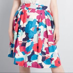 ModCloth x Emily &Fin Far-Out and Fabulous Skirt